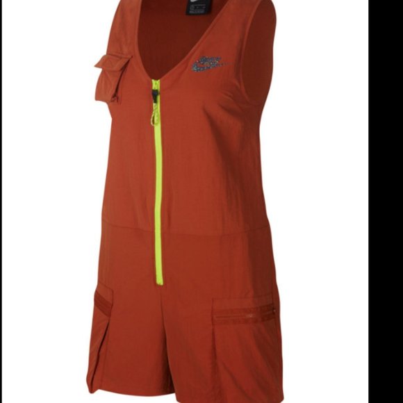 NIKE | desert orange playsuit XS - Picture 4 of 11